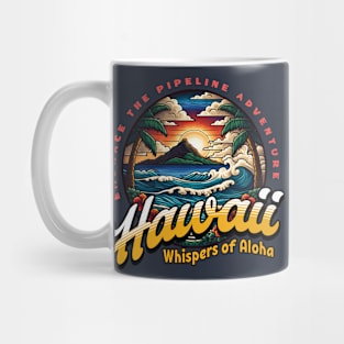 Pipeline Hawaii surf 8208 Mug